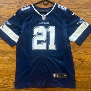 Nike On Field NFL Dallas Cowboys Ezekiel Elliott #21 Jersey Size 48 EXCELLENT